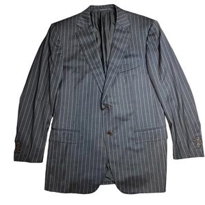 Ermenegildo Zegna Neiman Marcus Blazer. Gray Stripe. 44R